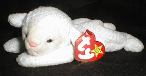 TY Beanie Baby, Fleece Lamb