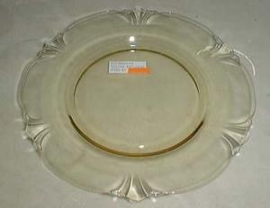Heisey Empress Salad Plate in Yellow