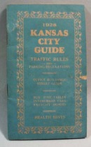 Kansas City Guide Traffic Rules 1928