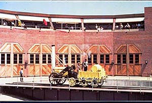 Railfair 81 Stephenson's Rocket postcard