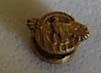 Collar Button, Gold Plated