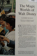 The Magic Worlds of Walt Disney 1963 Article