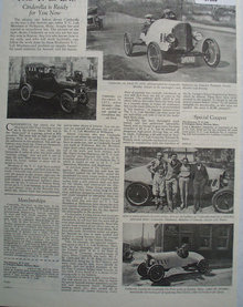 The Y.C Lab Cinderella Car 1926 Article