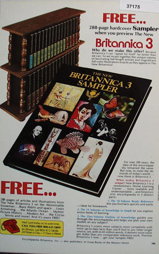 Britannica 3 Encyclopedia 1979 Ad