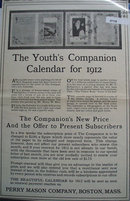 Youths Companion Calendar 1911 Ad