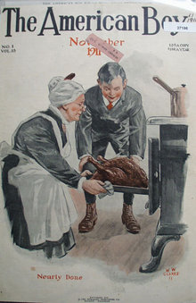 The American Boy 1911 Front Page