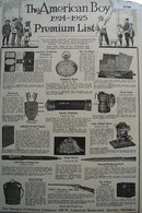 The American Boy 1924 Premium List.