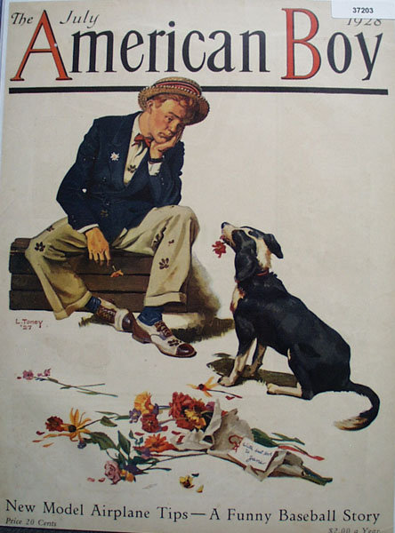 The American Boy 1928 Front Page
