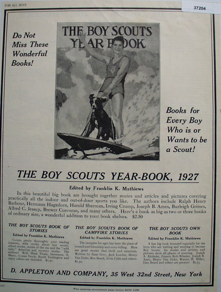 D. Appleton And Co. 1927 Ad