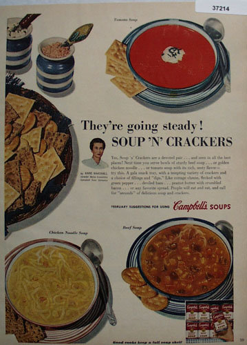 Campbells Soups Anne Marshall 1954 Ad
