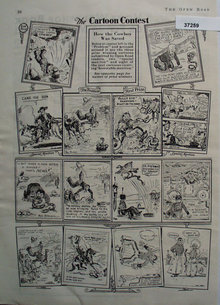 Open Road Cartoon Contest 1931