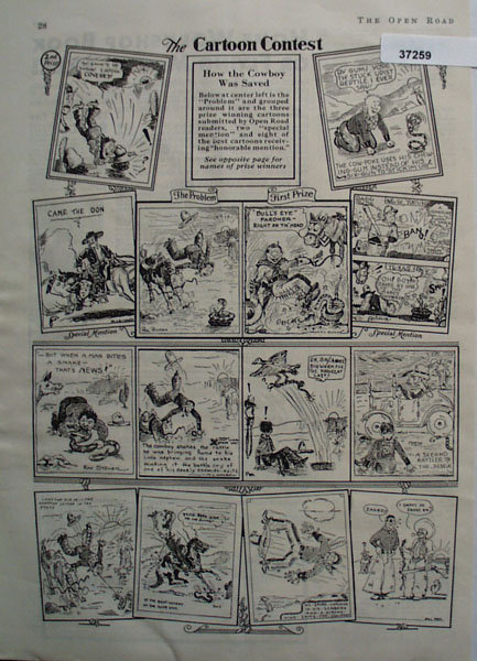 Open Road Cartoon Contest 1931