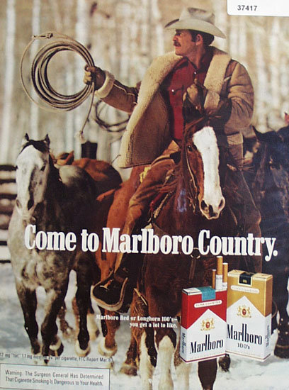 Marlboro Cigarettes 1983 Ad