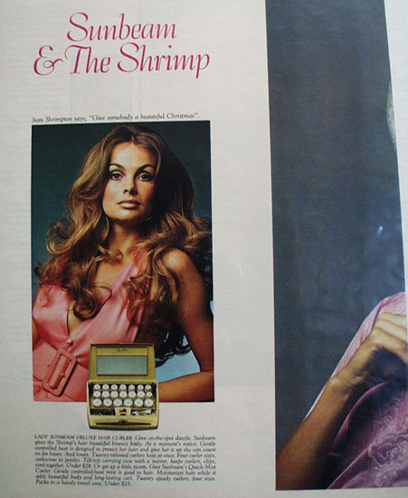 Sunbeam Hair Appliances 1970 Ad