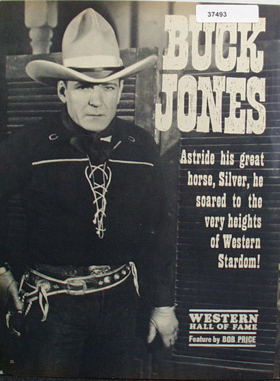Buck Jones 1964 Feature by Bob Price