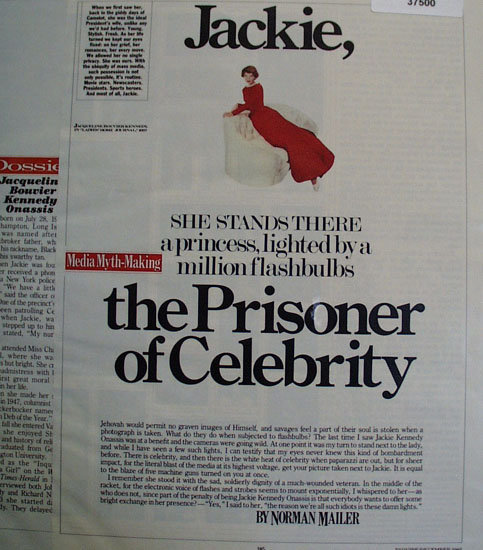 Jacqueline Bouvier Kennedy 1983 Article