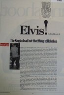 Elvis By Roy Blount Jr. 1983 Article