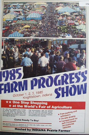 Farm Progress Show 1985 Ad