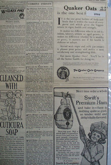 Quaker Oats And Swifts Premium Ham 1910 Ad