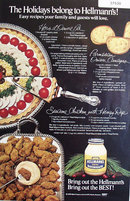 Hellmanns Real Mayonnaise 1978 Ad