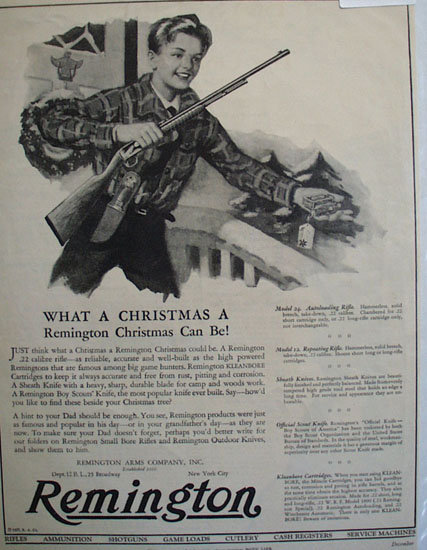 Remington Arms Co. 1927 Ad