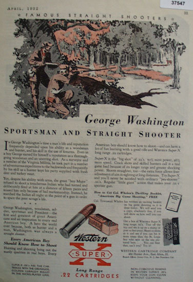 Western Cartridge Co. 1932 Ad
