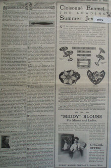 Perry Mason Co. Summer Jewelry 1910 Ad