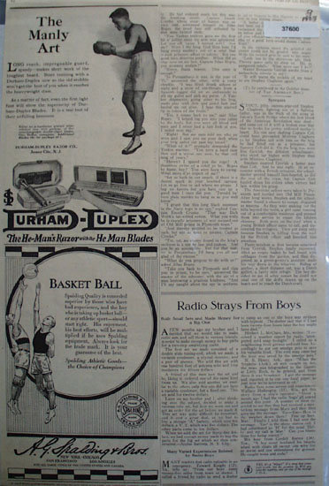 Durham Duplex Razor 1923 Ad