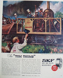 SKF Ball And Roller Bearings 1946 Ad