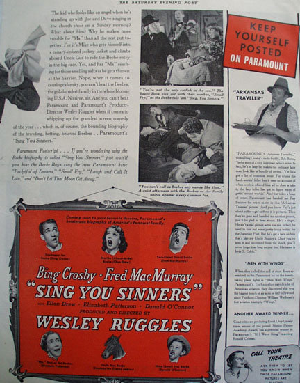 Open Road Movie Review 1931 Ad