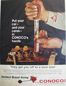 Continental Oil Co. Conoco 1960 Ad