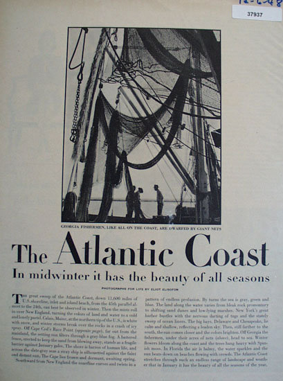 The Atlantic Coast 1948 Article