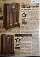 Sears New Silvertone Golden Star Radio 1935 Ad