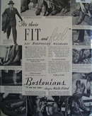 Bostonians Shoes 1938 Ad.