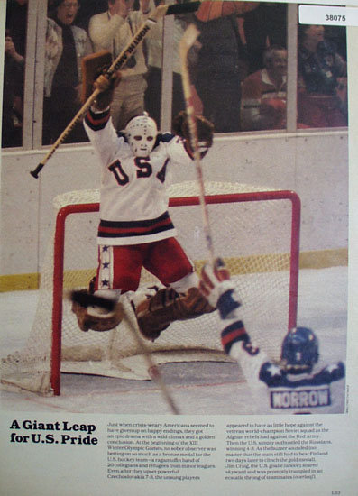 U.S. Hockey Team 1980 Article