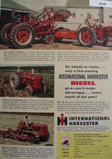 International Harvester Co. 1954 Ad