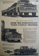 Chevrolet Task Force Trucks 1956 Ad