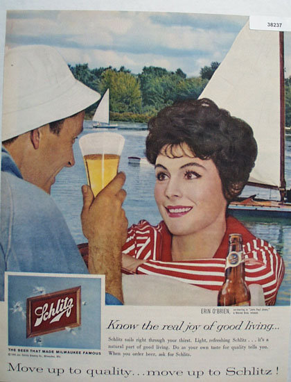 Jos. Schlitz Brewing Co. 1959 Ad