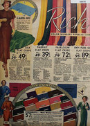 Sears Jubilee Specials Crepe And Corduroy 1936 Ad