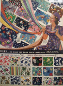 Sears Ruff Rosewood Fairloom Silk Prints 1938 Ad