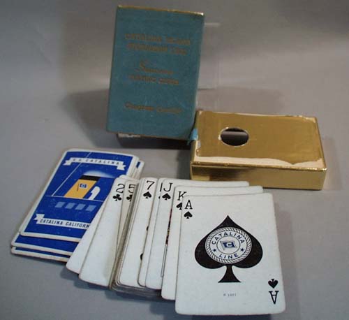 Catalina Island Steamship Line Souvenir playing cards