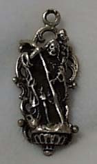 Religious Silver Pendant