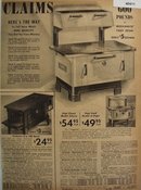 Sears Capitol Wood or Coal Stove 1938 Ad