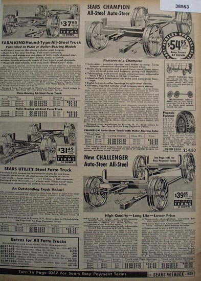 Sears Farm King Farm Truck 1936 Ad