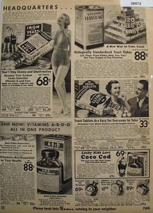 Sears Vitamin Products 1936 Ad