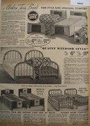 Sears Modern Twin Beds 1938 Ad