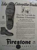Firestone Athletes Shoes 1929 Ad