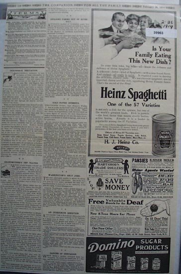 Shop By Mail Companion 1914 Ad