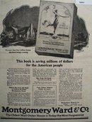 Shop By Mail Montgomery Ward 1923 Ad