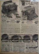 Sears L.C. Smith And Underwood Typewriter 1936 Ad